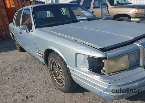 1991 Lincoln Town Car Executive from USA, damaged, VIN 1LNCM81W9MY767366